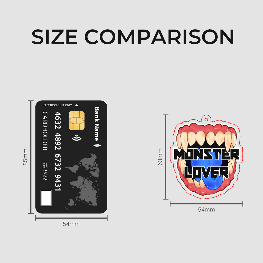 Monster Lover - Acrylic Keychain