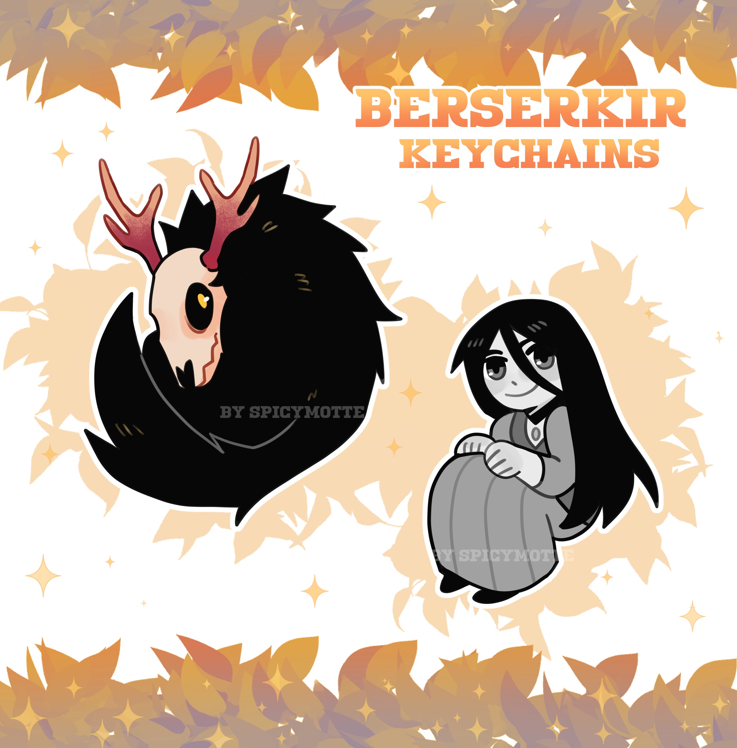 Cute Berserkir - Acrylic Keychain