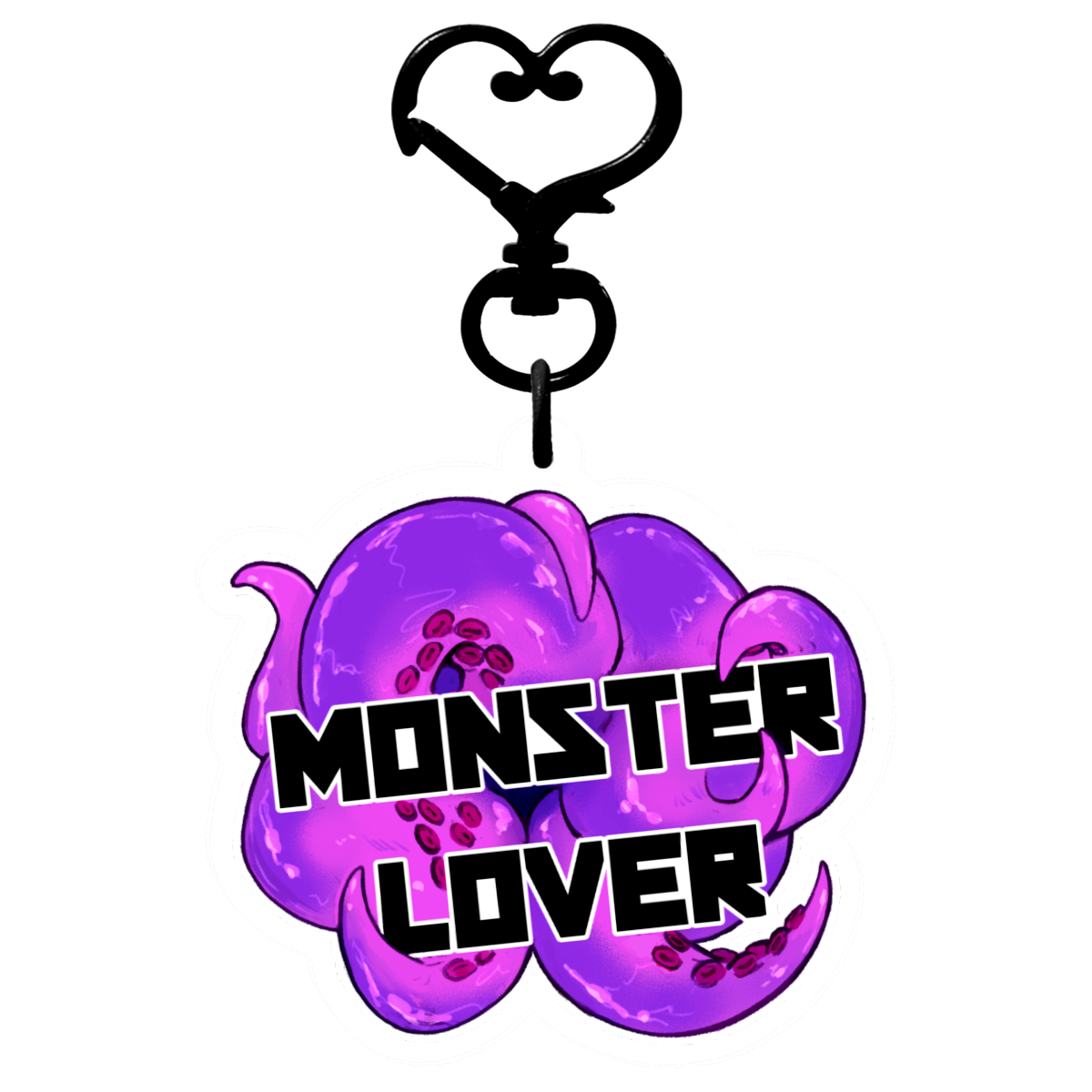 Monster Lover - Acrylic Keychain