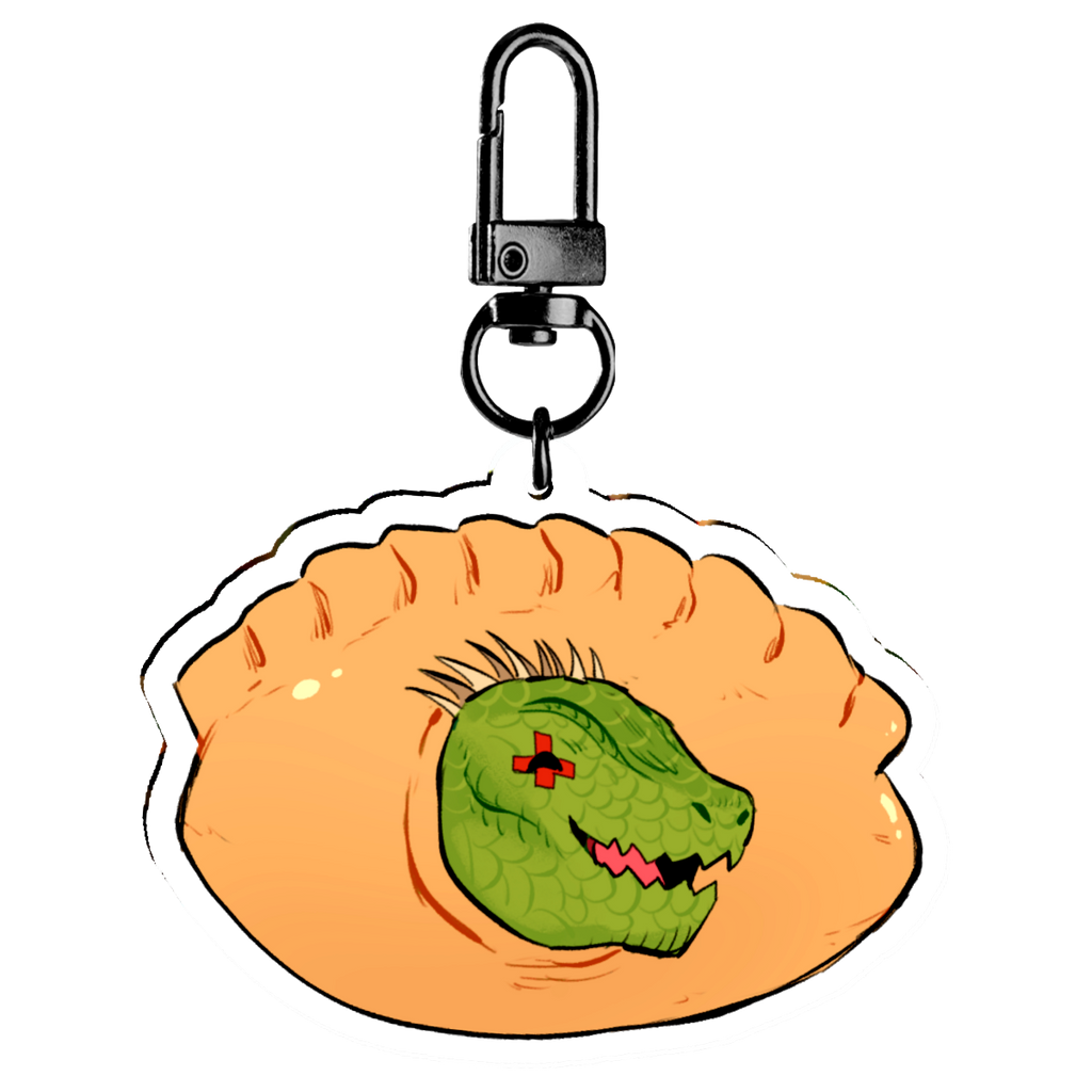 Dorohedoro Caiman Gyoza - Acrylic Keychain