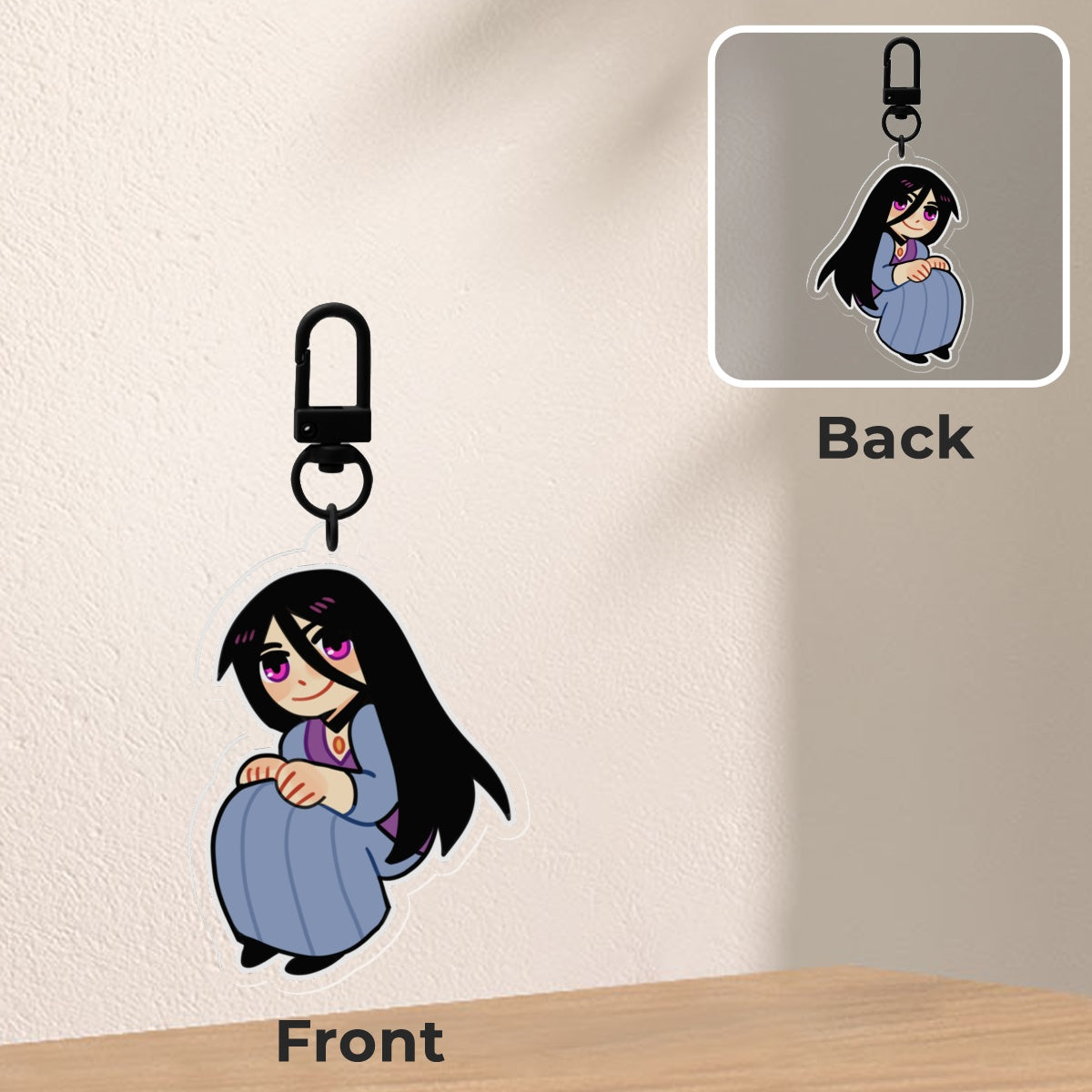 Cute Ava - Acrylic Keychain